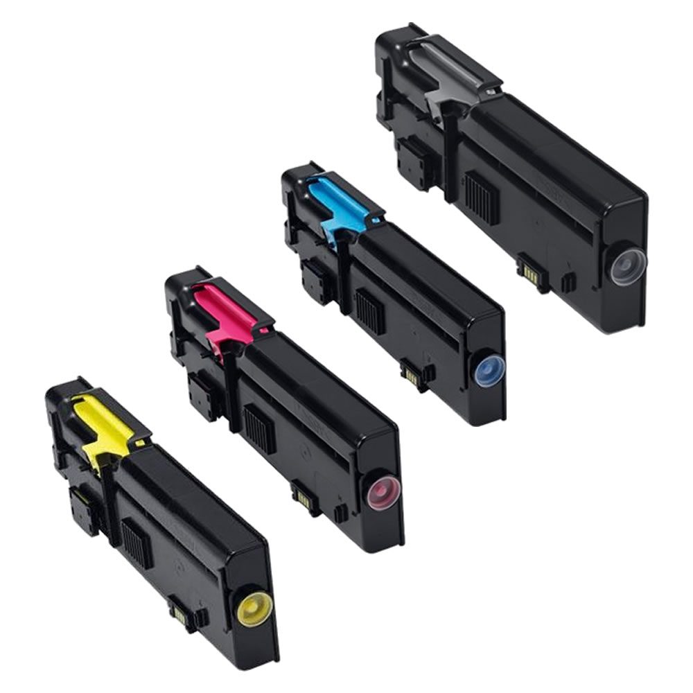 Compatible Dell 593-BB Toner Cartridge Multipack (Black,Cyan,Magenta,Yellow)


